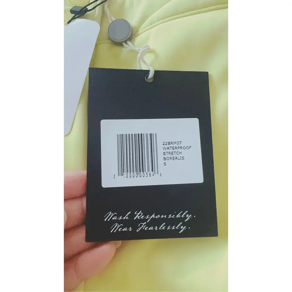 Cordova Bormio Ski Pants Women’s S Neon Yellow Waterproof Stretch NWT
